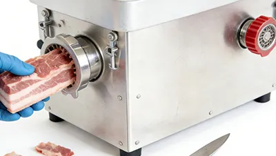 Mincing meat